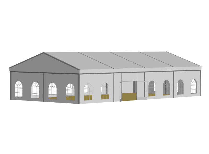 Structures modulables bi-pentes