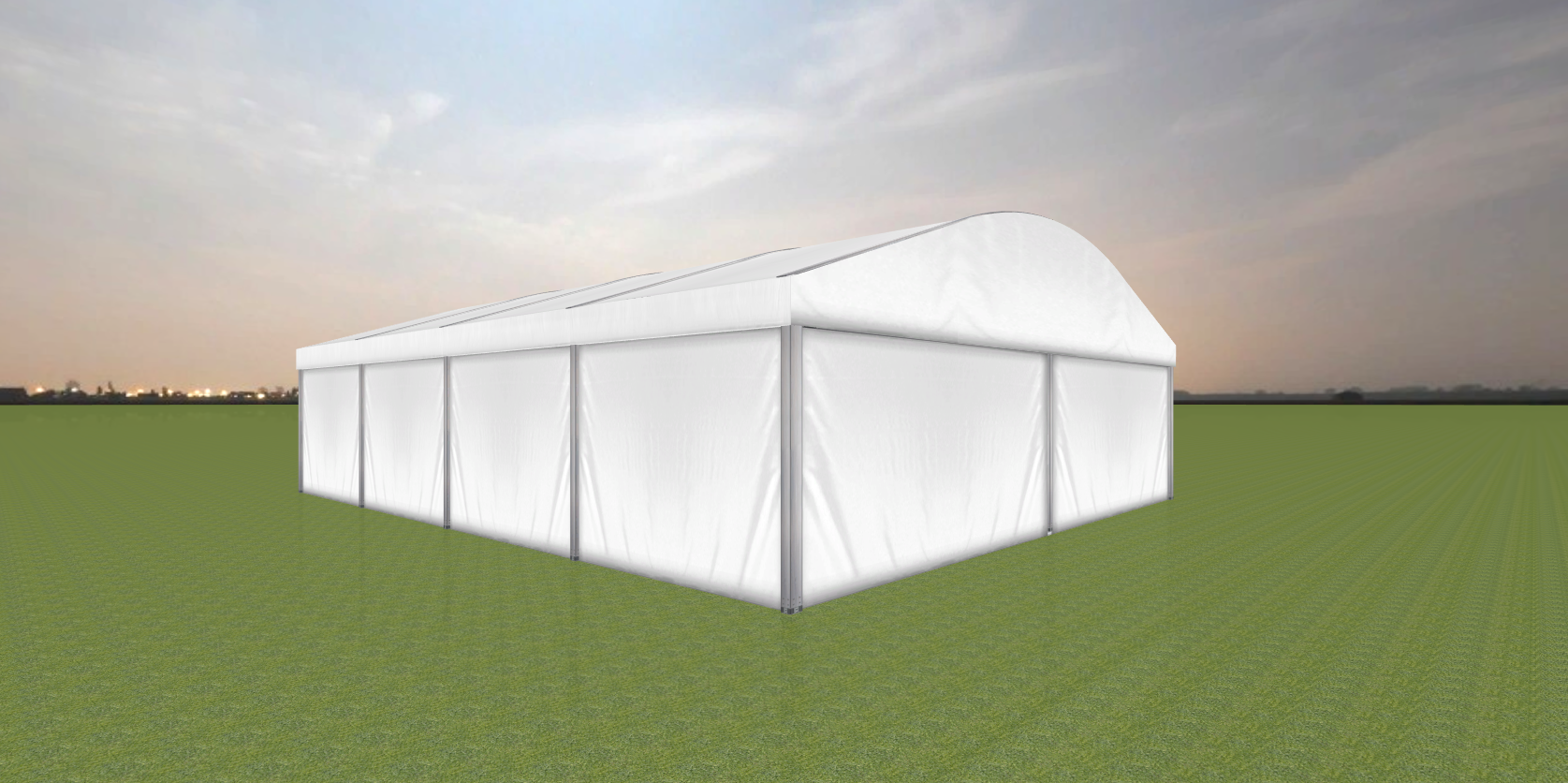 Nouveau ! Le chapiteau cintré Nouveau ! Le chapiteau cintré