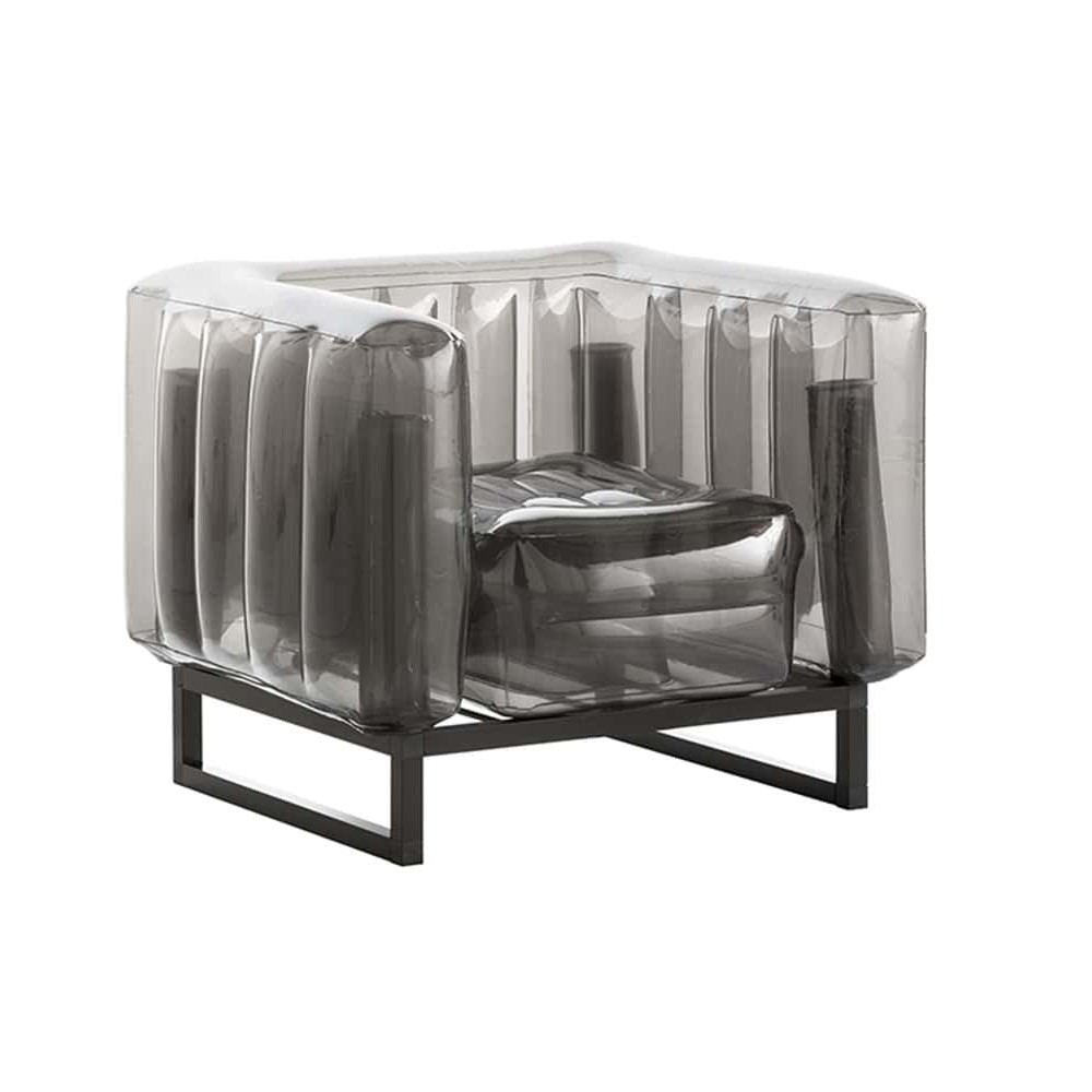 Fauteuil gonflable noir